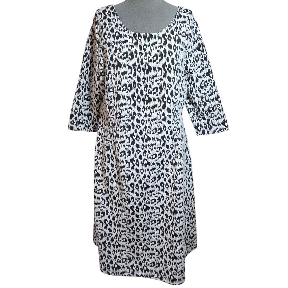 Lane Bryant Cotton Blend Knee Length Dress Size 14 16